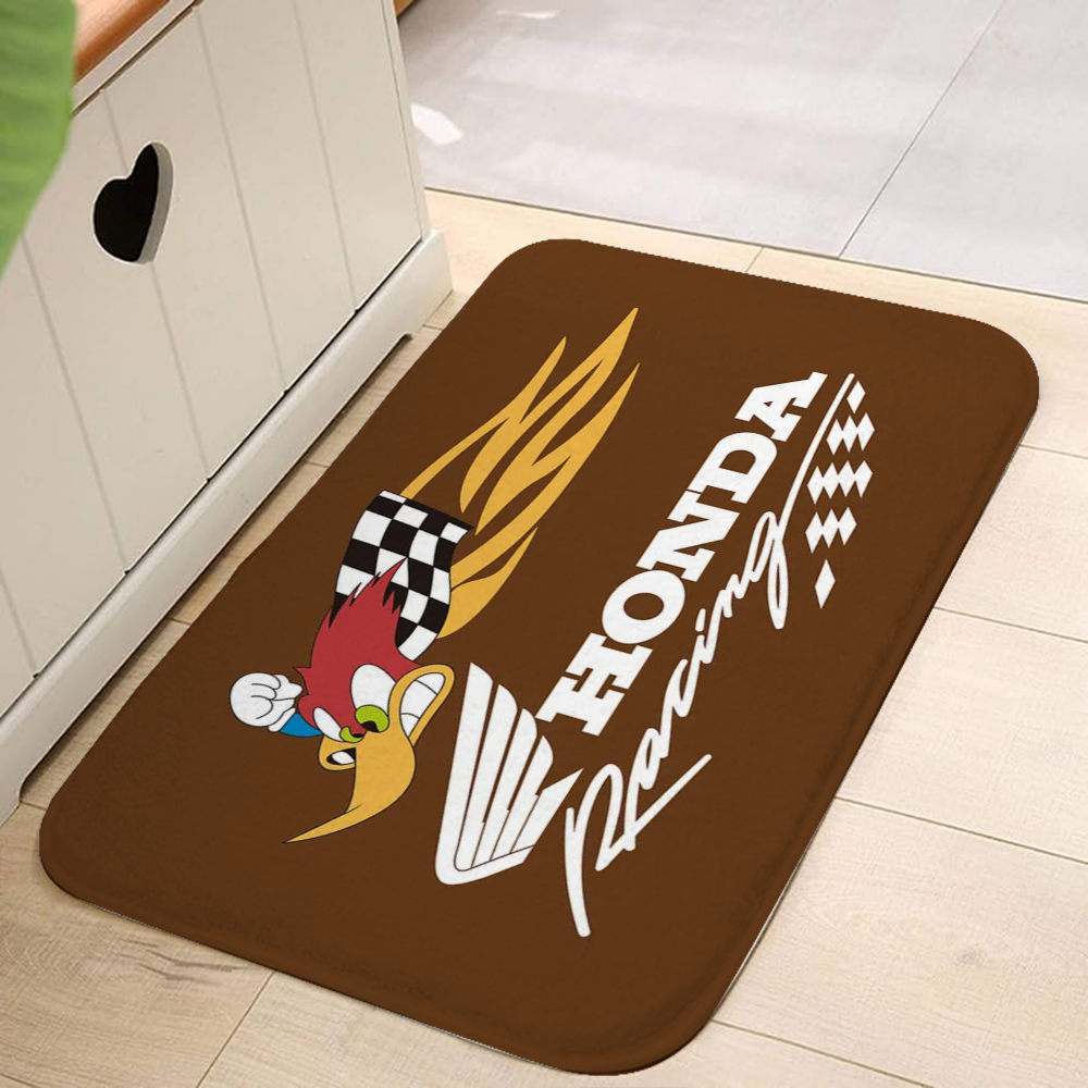 Tapis mignon pour tapis de cuisine tapis de sol Hondas tapis de moto à ailes noires dans la chambre tapis choses personnalisées pour la maison tapis