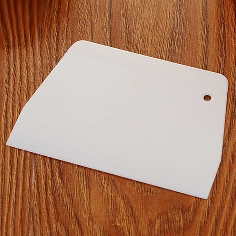 Dough scraper plastic cutting knife trapezoidal tool dough cutting