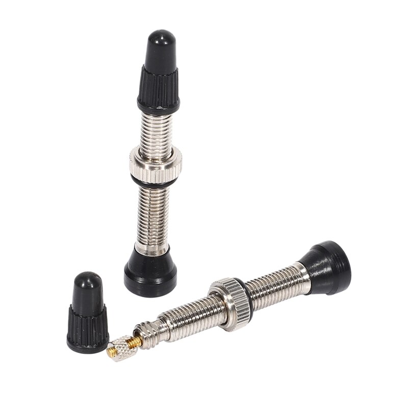 Bike Tubeless Valve Extender 55MM Removable Copper Bicycle Extended Air Nozzle Presta Universal Valve Stem