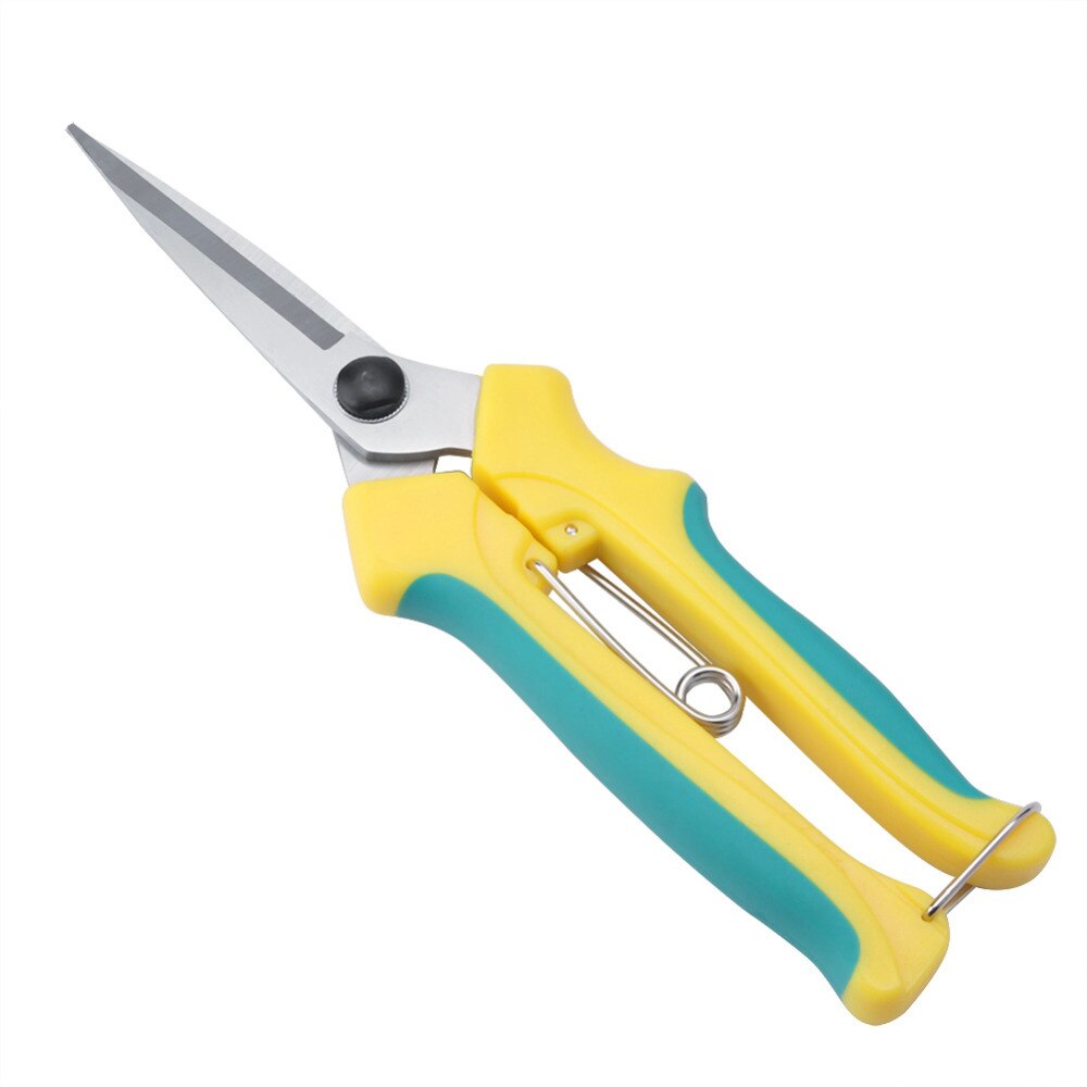Upgraded Pruning Shear Garden Scissor Gardening Branch Pruner Cutter With Lock Spring Garden Picking scissors tools