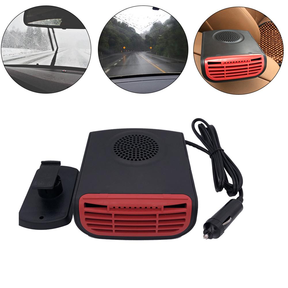 12V 150W Portable Car Heater Auto Electronic Fan Fast Heating Defrost Defogger Heater With Aromatherapy Tablets