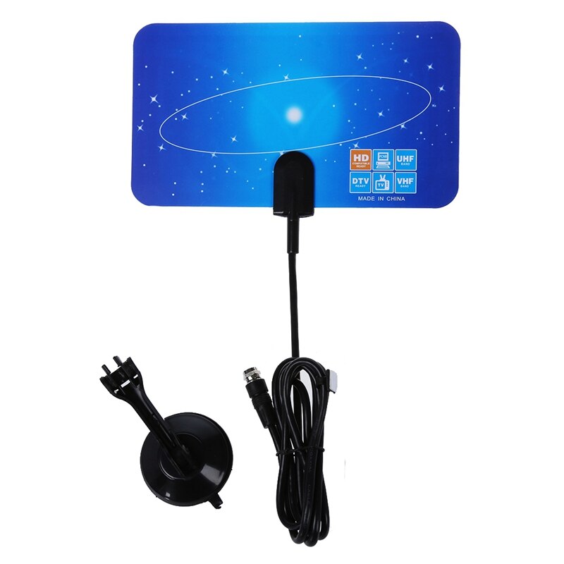 HDTV Antenne, Digital TV Antenne lang Palette mit Verstärker Signal Booster HDTV DTV HD VHF UHF Wohnung hoch gewinnen UNS Stecker