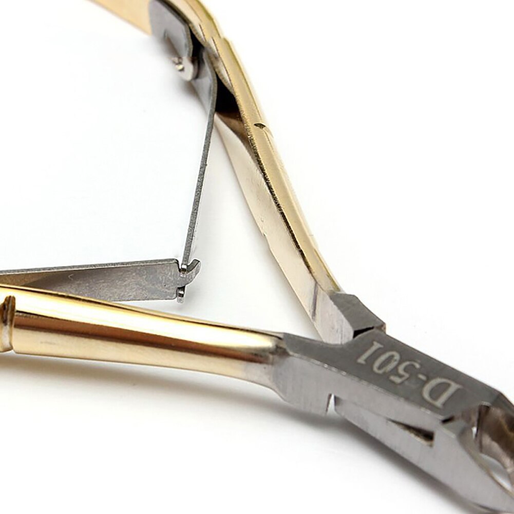 Rvs Cuticle Nipper Dode Huid Cutter Nail Art Clipper Manicure Tool