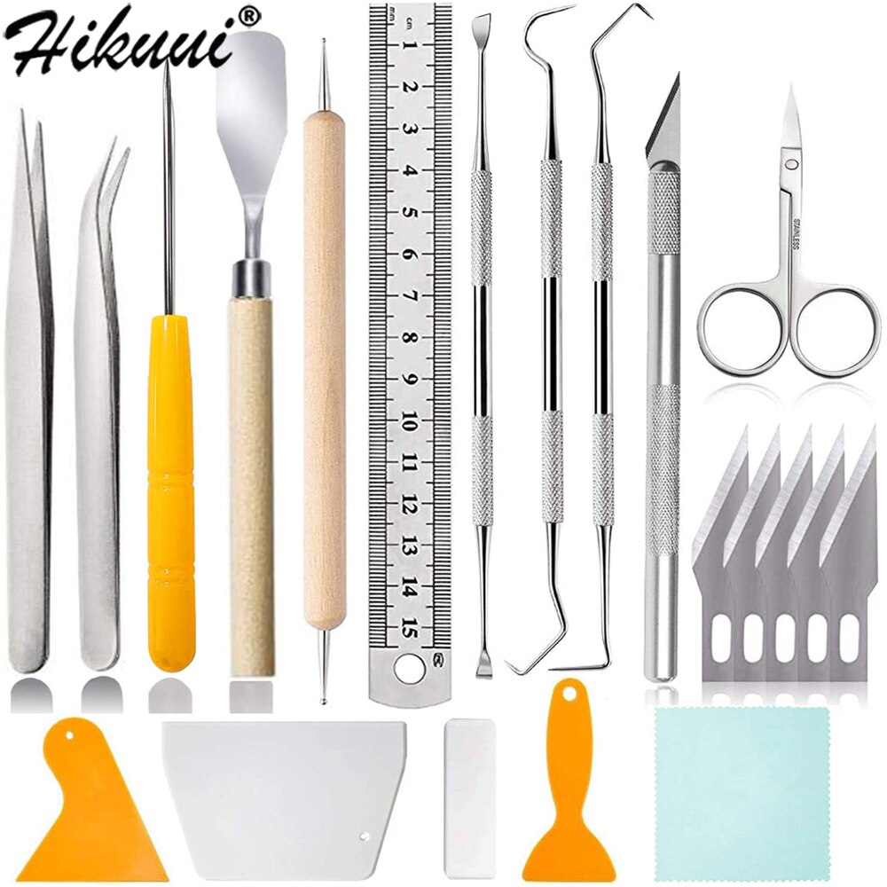 Craft Vinyl Weeding Tool Set Dried Flower Basic Handmade Tools DIY Kit Silhouettes Cameos Lettering Scrapbooking