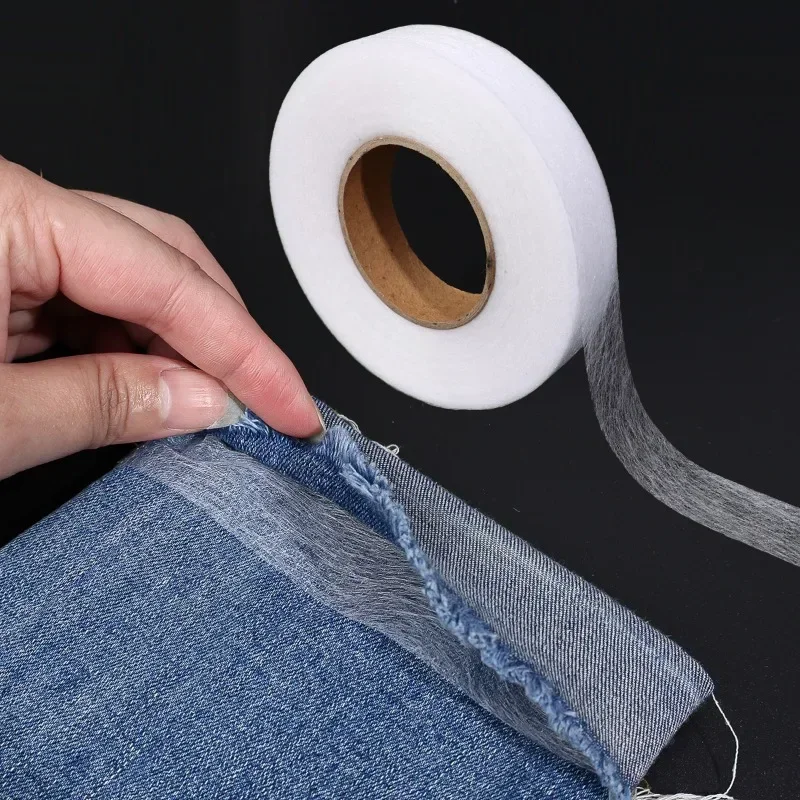 300/60M Zelfklevende Broek Zoom Tape Rand Verkort Plakken Tape Ijzer Op Broek Diy Kleding lengte Verkort Thuis Naaien Accessoires