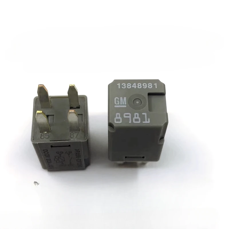 (mærkeoriginal) 1 stk./parti 100%  originale ægte relæer :pa66-gf33 dc12v gm 13848981 5010-6732 4- bens bilrelæ