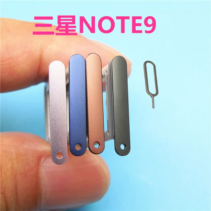Voor samsung galaxy note 9 n960 n960f n960fd n960u n960w originele telefoonbehuizing simkaartadapter micro sd-kaarthouder