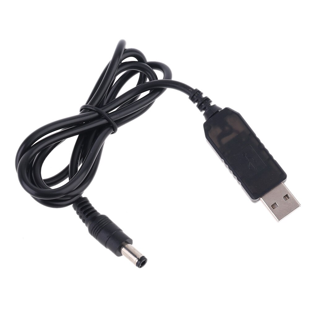 Câble d'alimentation USB vers DC 12V, 1,5 a, 3.0x5.5mm, QC 2.1, alimentation d'appoint, pour routeur WiFi, bande lumineuse et autres appareils 12V