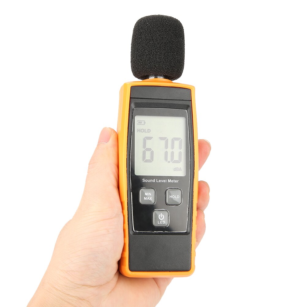 GM1359 Digital LCD Noise Tester Mini Sound Level Meter DB Meter Environmental Noise Tester practical Measuring Instrument Tool