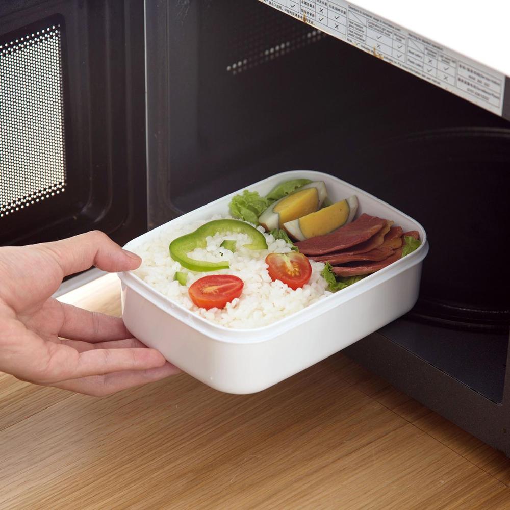 1Pc Kitchen Containers Food Storage Container Lunch Box Refrigerator Organizer Bento Boxes Food Storage Box Cereal Plastic Case
