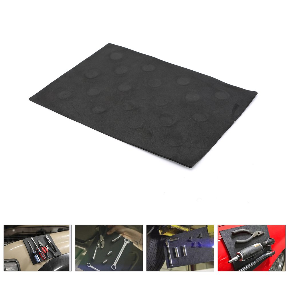 Car Repair Kit Mag-Pad Strong Magnet Repair Magnetic Pad Holds Your Tools While Working Repair Tool Storage Mat