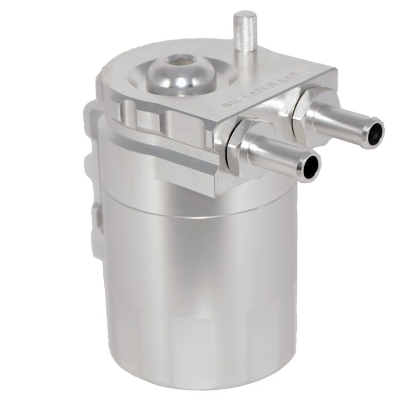 Aluminium déflecteur universel voiture huile attraper peut réservoir réservoir noir/rouge/bleu/argent