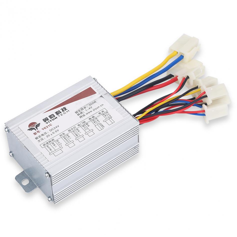 24V/36V/48V 250/350/500W DC Electric Bike Motor Brushed Controller Box for Electric Bicycle Scooter E-bike Accessory