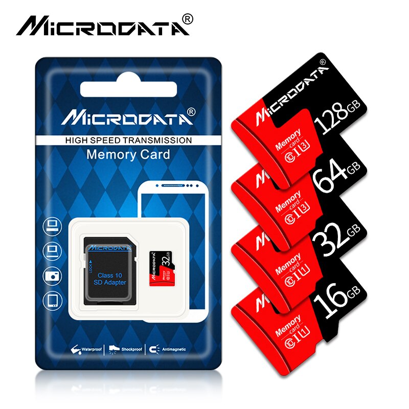 Carte mémoire 32gb carte Micro SD 32gb carte cartao de mémoire sd 4GB 8GB 16GB 64gb 256gb classe 10 TF carte 128gb avec adaptateur
