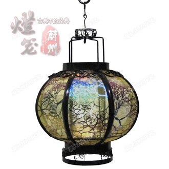 Klassische kleine eisen laternen LED Ball lichter Handwerk Frühling Festival Neue Jahr Mitte-Herbst Laternen: 10