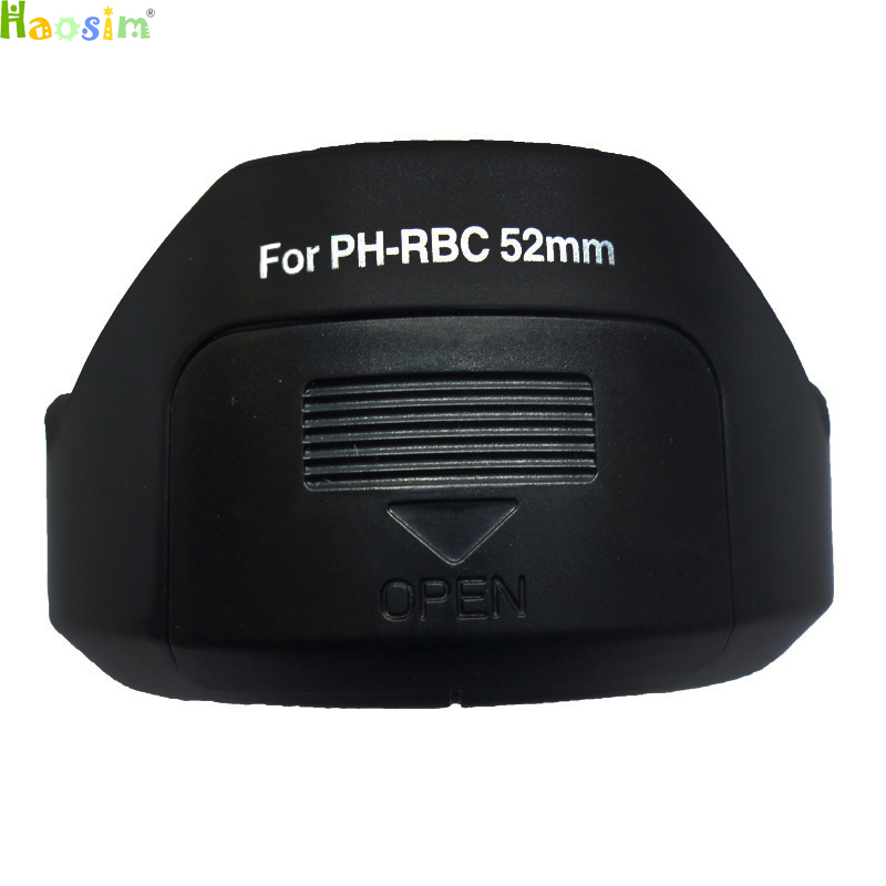 For PH-RBC 52MM LENS HOOD SHADE FOR Pentax smc DA 18-55mm F3.5-5.6 AL WR Lens replace