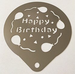 1 Pc Koffie Latte Cappuccino Barista Art Stencils Cake Stofdoek Sjablonen Koffie Gereedschap Accessoires Gusto Nespresso Zavarnik Dolce: N