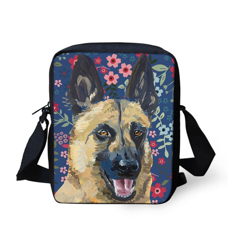 FORUDESIGNS Boston Terrier Girls Small Messenger Bag Boys Daily Shoulder Bag Pomeranian Printed Women Lightweight Crossbody Bag: Z2515E