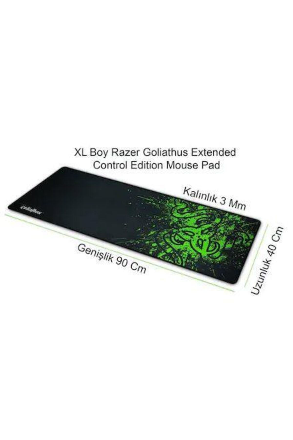 Razer Goliathus de gran tamaño 90X40 Cm alfombrilla de base adhesiva fácil de llevar goma antideslizante durable cosido Fondo