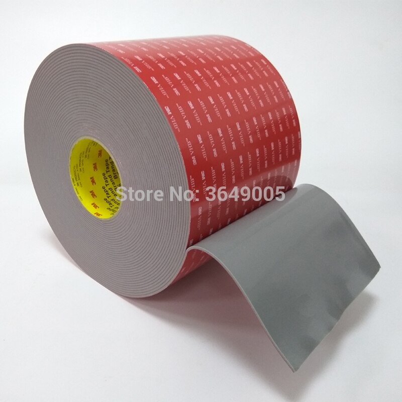 Stock de 5-50mm largeur 3M VHB 4991 | Des bandes, utilise un adhésif acrylique polyvalent sur les deux côtés, épaisseur de 2.3mm