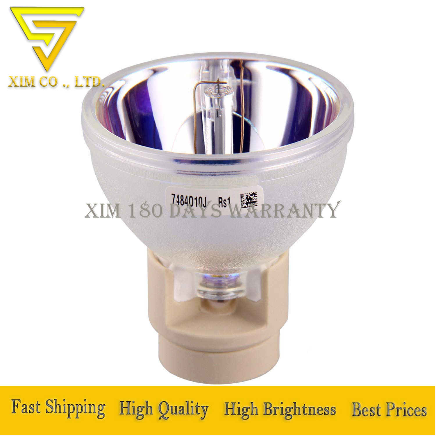 5J. JG705.001/5JJG705001 lampada Del Proiettore Nudo Lampada P-VIP 210/0. 8 E20.9 Lampadina con Benq W1050 MS531 MX532 MW533 MH534 TW533 proiettori