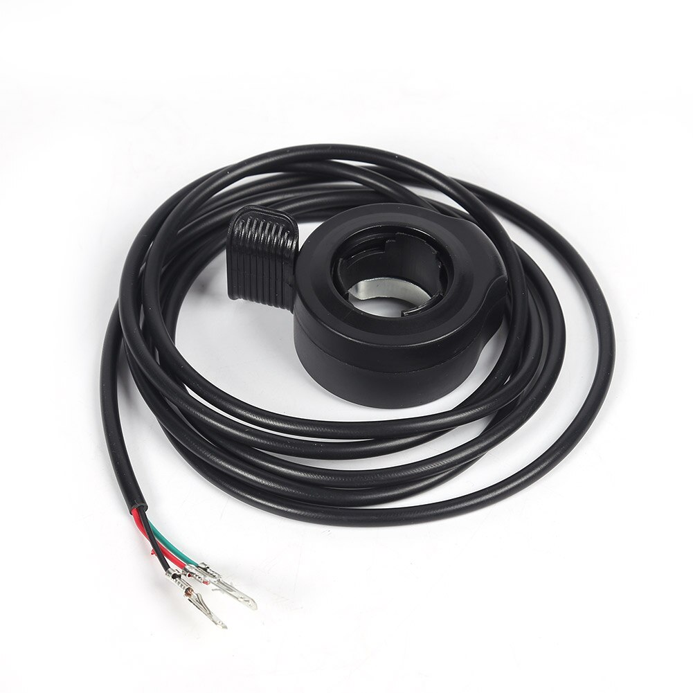E-bike Thumb Throttle Finger Thumb Throttle Ebike Accelerator Electric Scooter Electric Bicycle Part Kit 3 Wire Grip