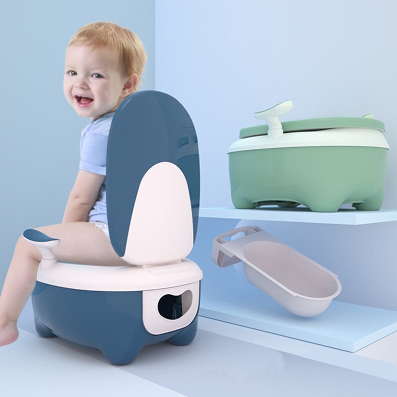 Kinderen Wc Jongen Meisje Baby Potje Baby Baby Urinoir Kind Wc Potje Baby Rugleuning Urinoir Inafnt Anti-slip Wc