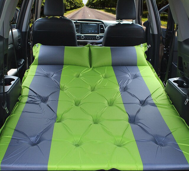Auto Multi-Functie Automatische Air Matras Suv Speciale Auto Reizen Bed Kofferbak Luchtkussen Bed Auto Bed Volwassen Slapen mat: Rood