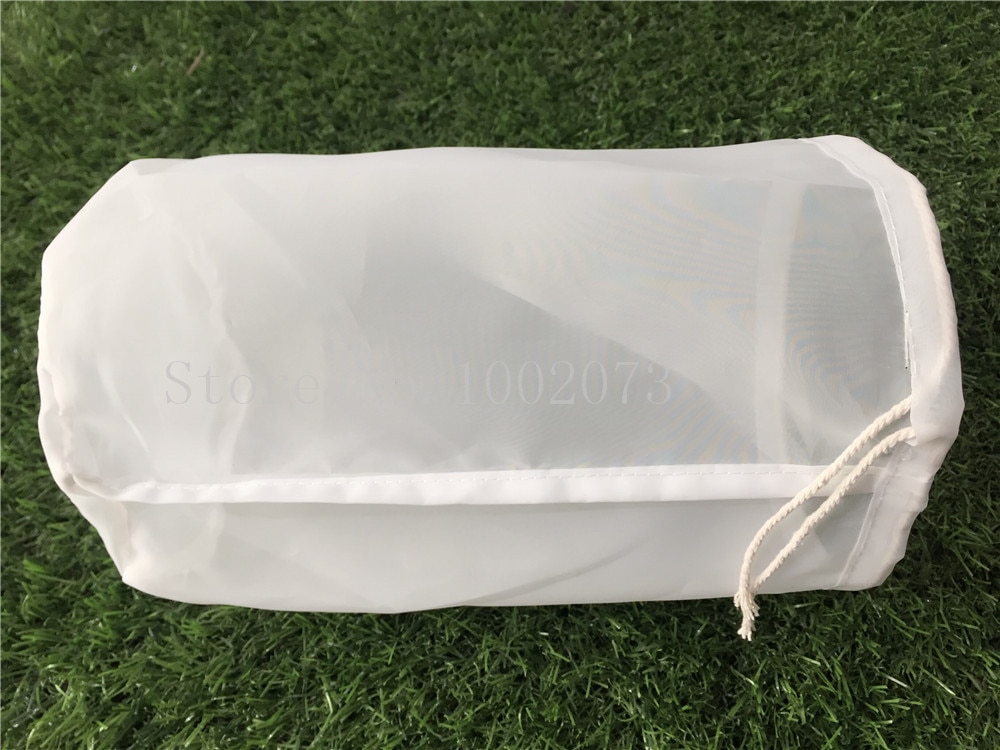 Filtro de puré de vino, té, leche, café, jugo, bolsa de filtro líquido, Cubo de filtro Homebrew cerveza, bolsa de filtro de Malta, coladores y coladores