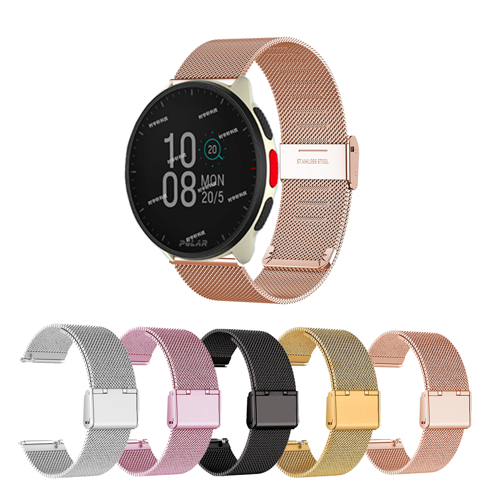 20mm 22mm Metal Strap For TicWatch Pro 3 GPS Ultra LTE Smartwatch Loop Bracelets For TicWatch GTW/GTK/GTA E3 E2 S2 GTH 2 Strap