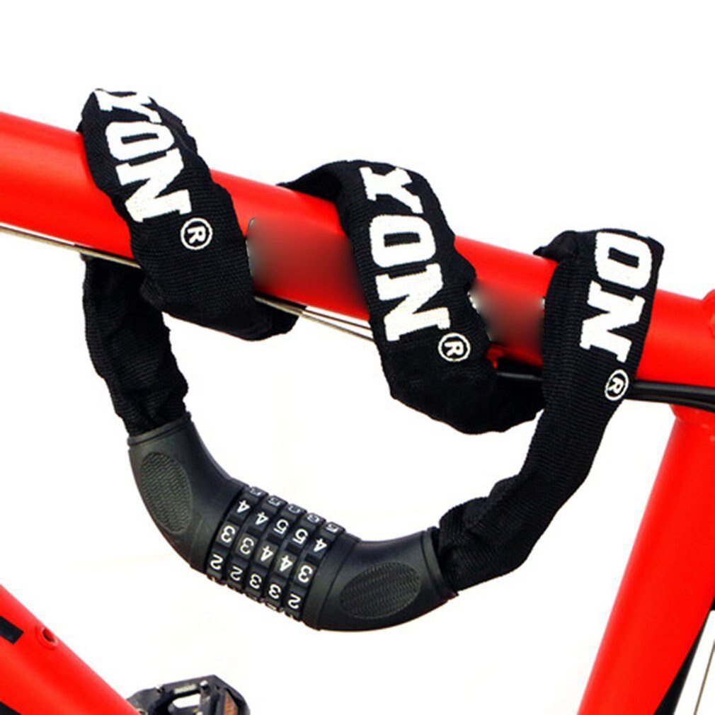 Tonyon – vélo de montagne universel avec mot de passe à cinq chiffres, antivol, verrouillage de chaîne, accessoires de bicyclette