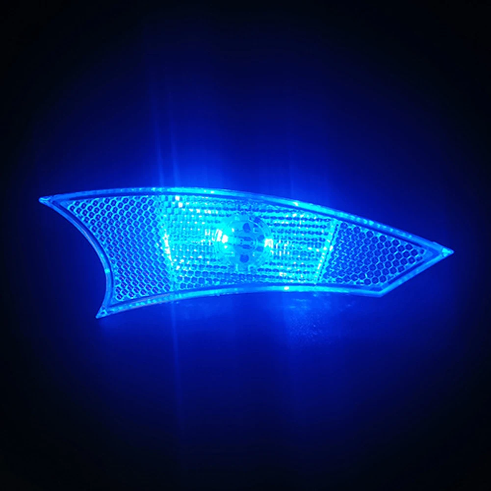 Luces impermeables para rueda de bicicleta, decoración de cuadro de bicicleta de montaña, luces para radios de bicicleta, luces para rueda de bicicleta de conducción nocturna, lámpara de válvula
