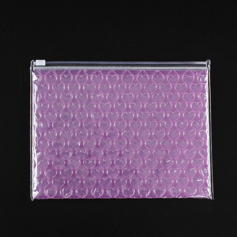 20Pcs Bubble Mailer Color Plastic Ziplock Bubble Bags Waterproof Bag Logistics Shockproof Bag Business Supplies 21x16cm: rose red