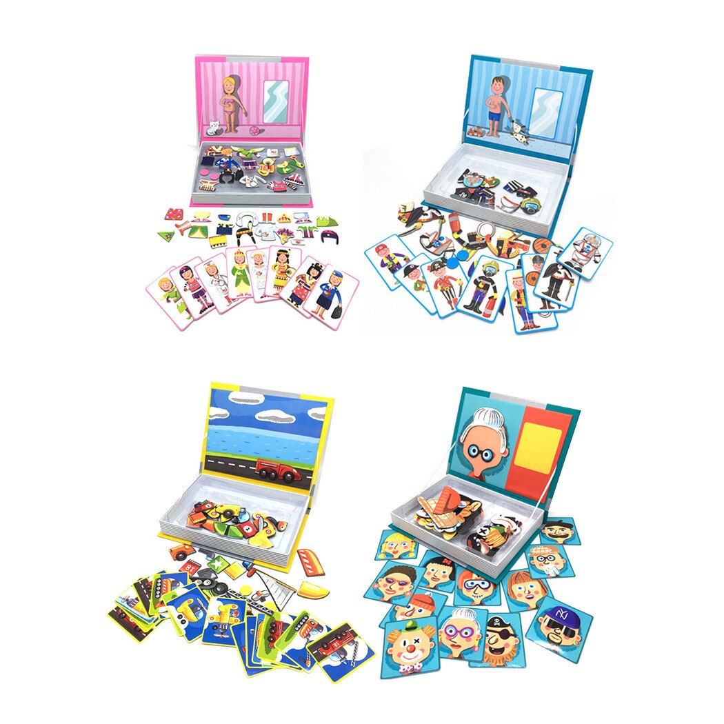 Puzzel Educatief 3D Magnetische Puzzel Spel Vroege Onderwijs Speelgoed Kinderen Puzzel Ontwikkeling Speelgoed voor Kids