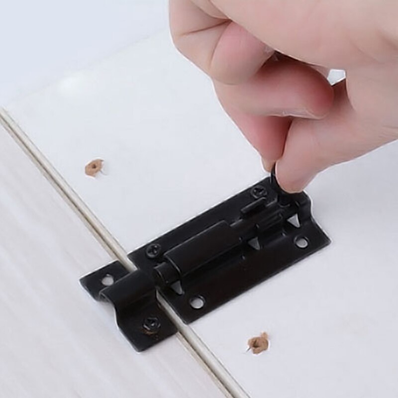 1.5/2/3/4 zoll Lange Edelstahl Tür Schrauben Latch Gate Sicherheits Schloss Tür Hardware 5 Farben Solide schiebe Bolzen Latch Hardware