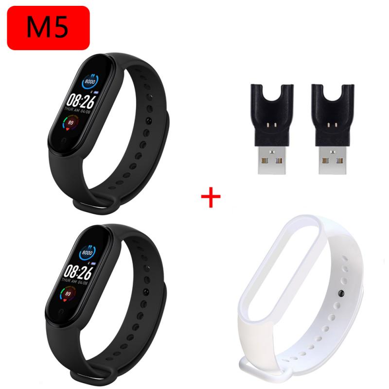 M5 Smart Watch IP67 braccialetti sportivi impermeabili ricarica USB cinturini intelligenti Bluetooth Touch Screen a colori polsino 10 lingue: 06