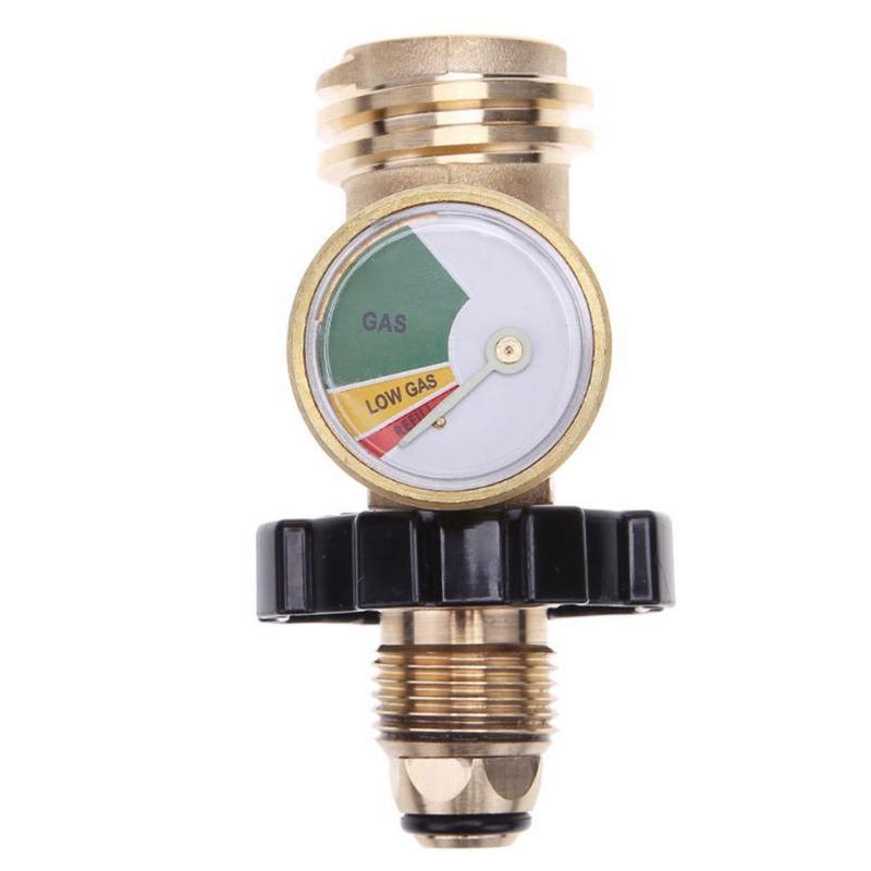 POL Propaan Gas Gauge Tafel QCC1 BBQ Druk Ventiel Propaan Tank Druk Test Instrument Gereedschap
