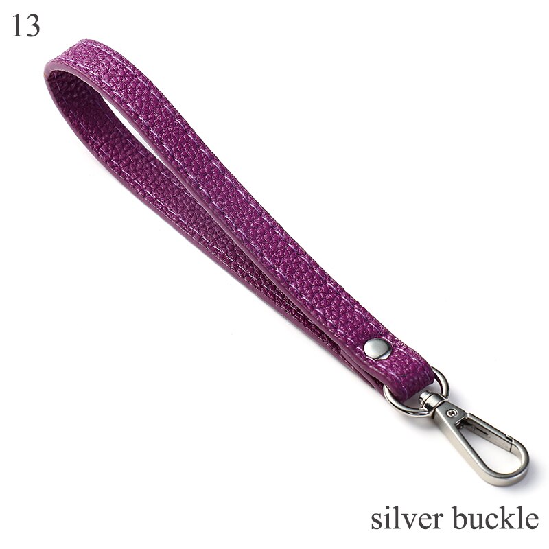 Alle-Match Clutch Bag Strap Portemonnee Riem Vrouwen Pols Zak Riem Effen Kleur Vrouwen Eenvoudige Handvat Purse Bag Riem vervanging