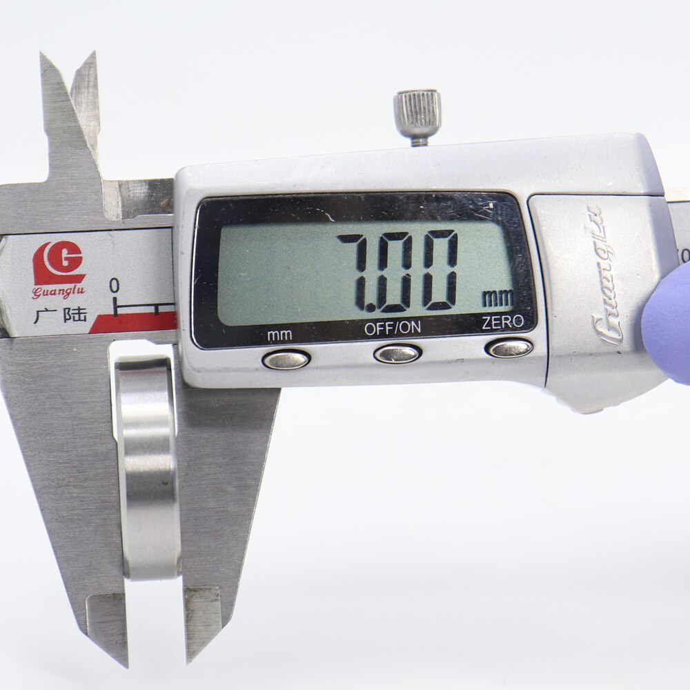 S6902RS Bearing 15*28*7 mm ( 10 PCS ) ABEC-3 440C Stainless Steel S 6902RS Ball Bearings 6902 Stainless Steel Ball Bearing