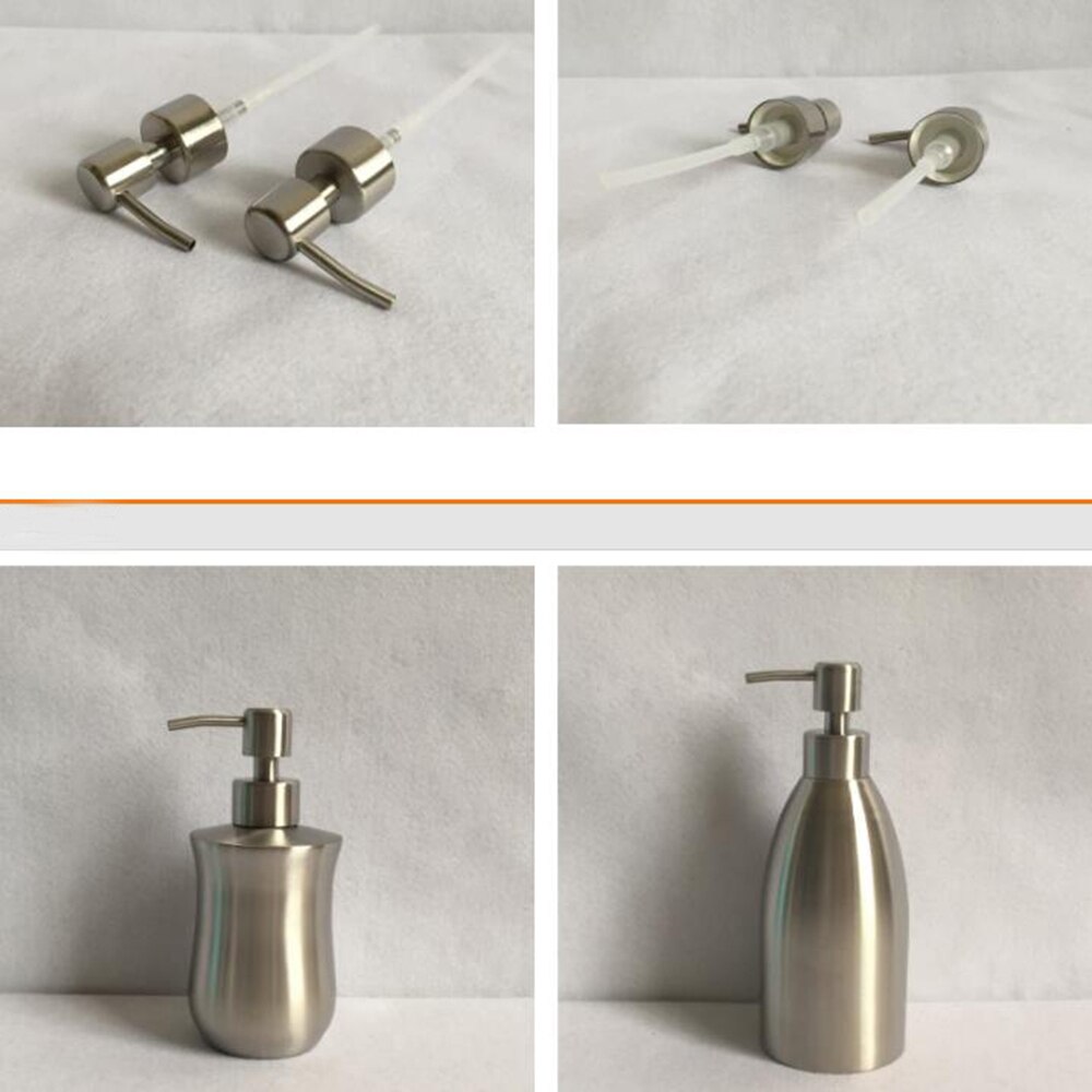 1Pc Hand Liquid Soap Dispenser Nozzle for Bathroom Kitchen Stainless Steel Foam Sink Liquid Soap Nozzle Bathroom Accessories