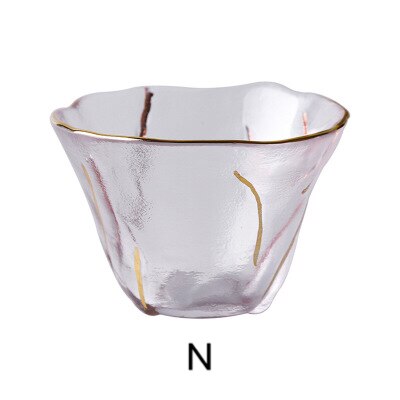 Nordisk tegning måke hamret varmebestandig glass restaurant restaurant hjemme whisky vodka glass japansk skyld kopp te kopp: N
