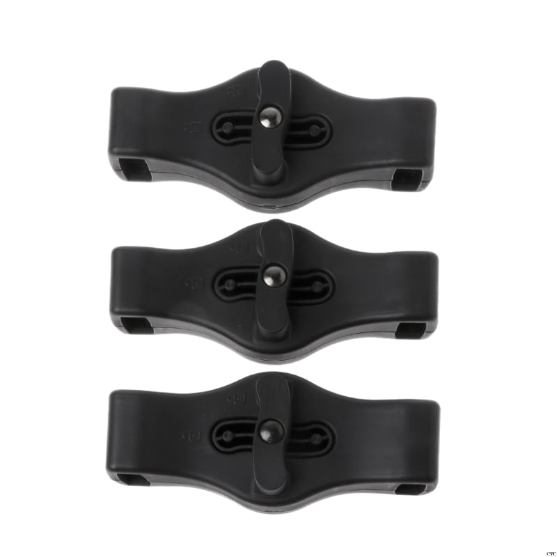 Kinderwagen Plastic Nestelen Insert Fittings Voor Yoyaplus Wandelwagen Connector 3 Packs Zwart