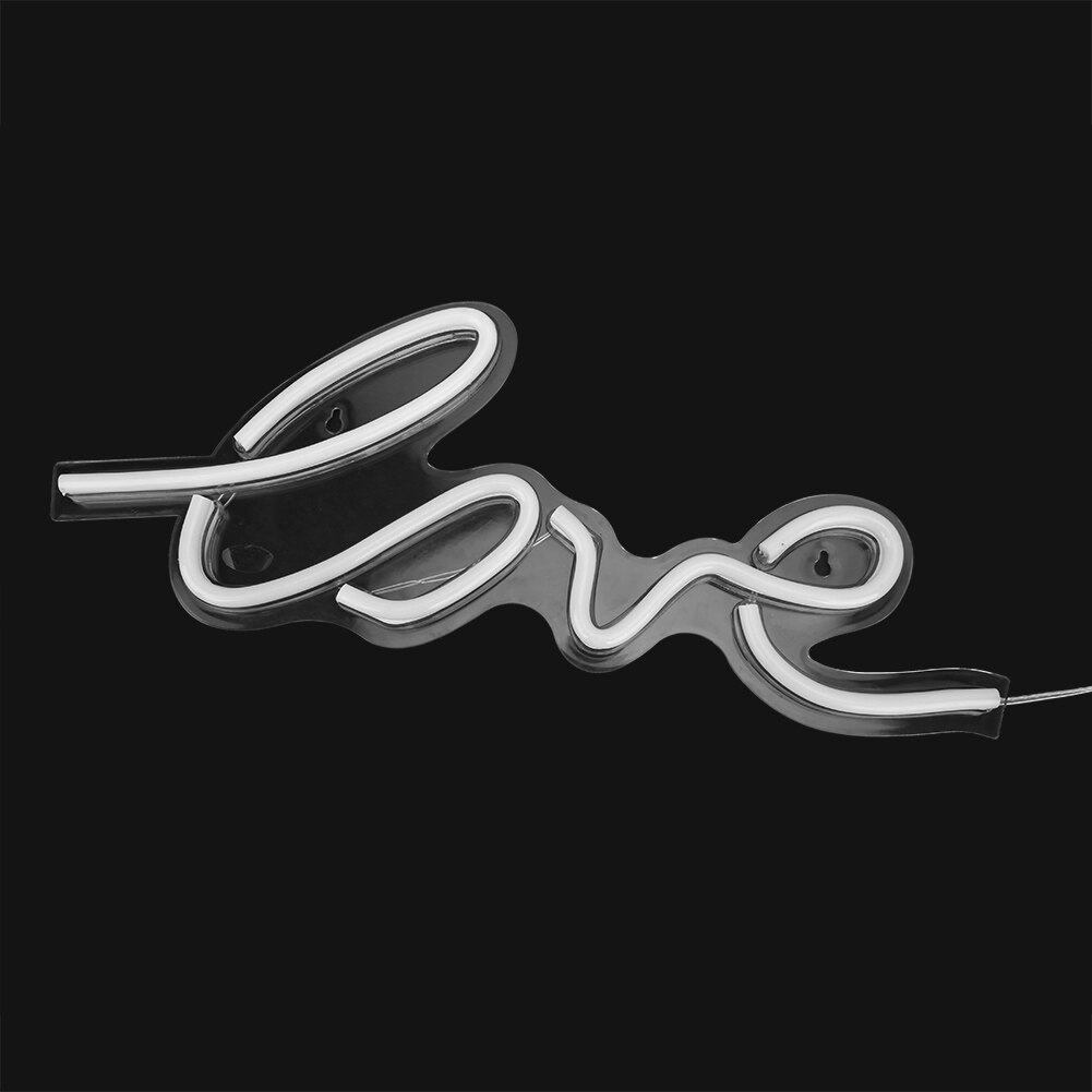 Shaped Transparent Panel Neon Lights USB LED Light for Room Decor