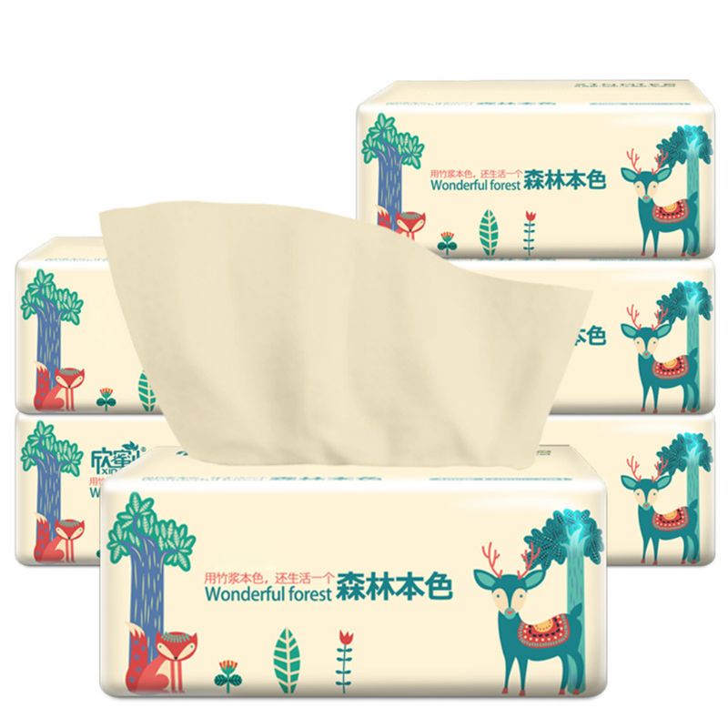 Silky Smooth Soft Premium 3-Ply Toilet Paper Kitchen Toilet Facial Tissues