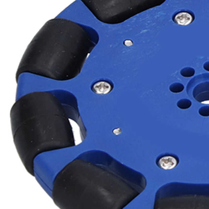 Omnidirectional Wheels Omni Wheel Flexible Moving with Driven Rollers for Industrial Smart Robot