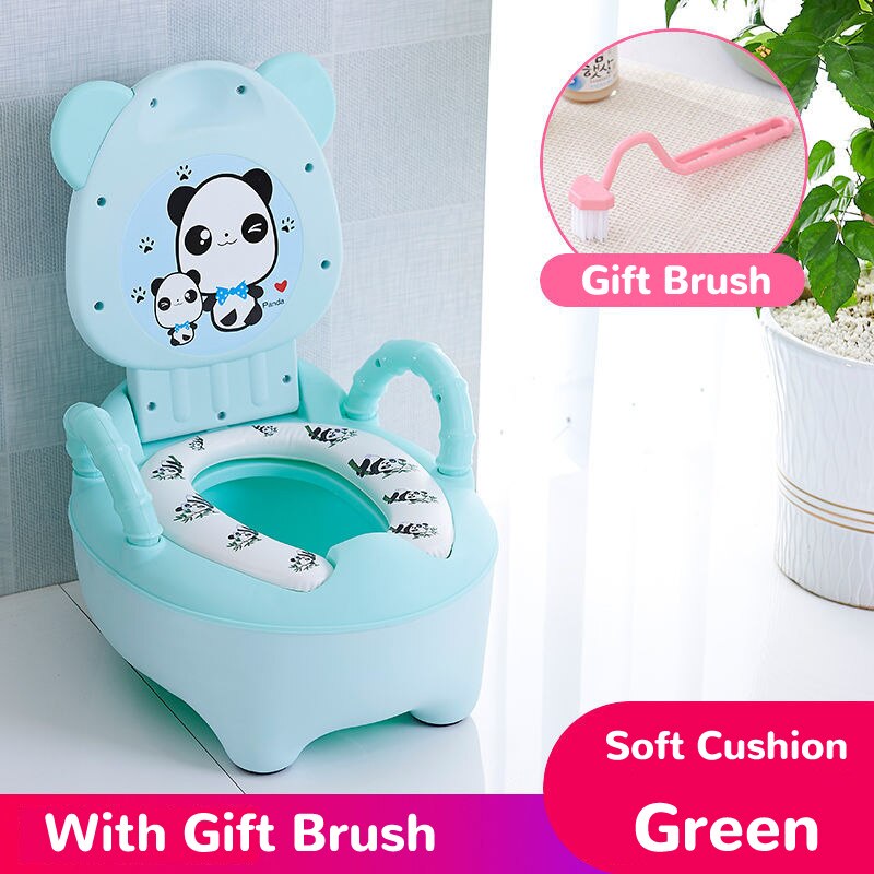 Pot de formation pour enfants et bébé en plastique,chaise siège toilette formation pour enfant bas âge, motif mignon et doux,