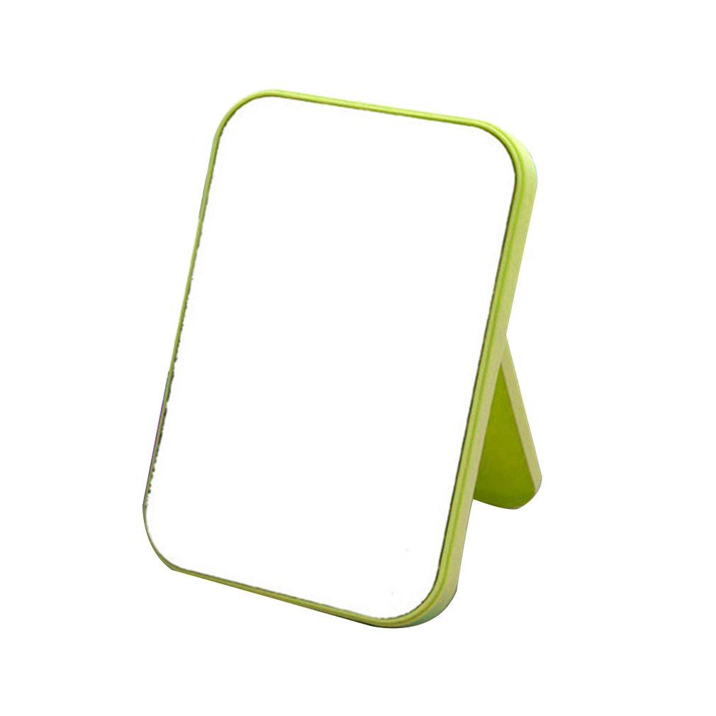 Portable Facial Makeup Mirror Compact Foldable Desktop Makeup Mirror Women Beauty Tool Dresser Cosmetic Mirror