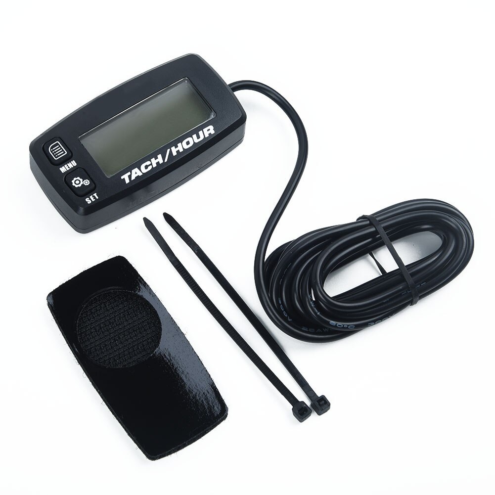 Motorcycle Tachometer Engine Measurement LCD Accessories Digital Replacement