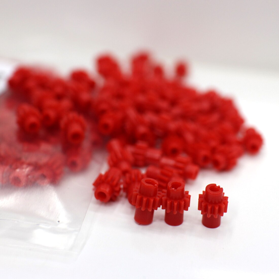 10 Pcs 1:87 Electric Train Model Tooth Gear For HO Scale Model Train