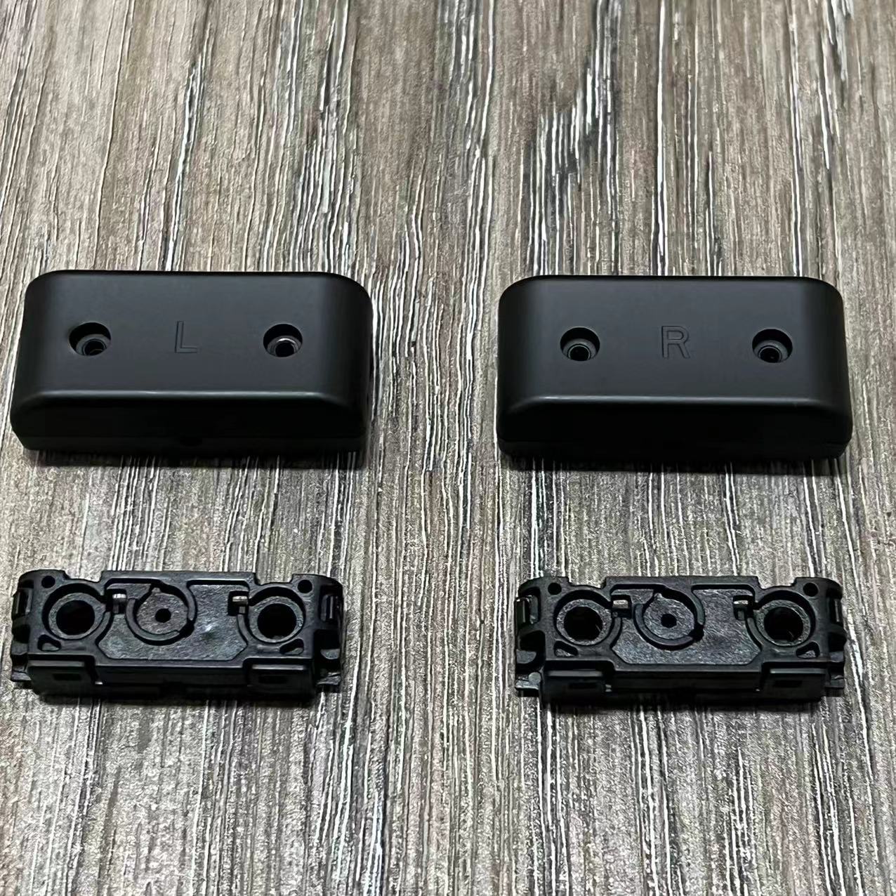 Original Plastic Hinge buckle For Razer Black shark V2 Pro 2.4G bluetooth blackshark V2pro Headset Spare Repair Parts: BROWN